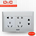 [D&C]Shanghai delixi DCM4 series Double 5pin+2pin socket
